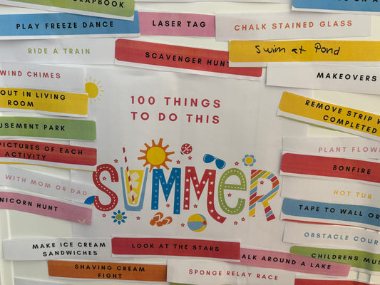 100 Things To Do This Summer