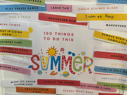 100 Things To Do This Summer